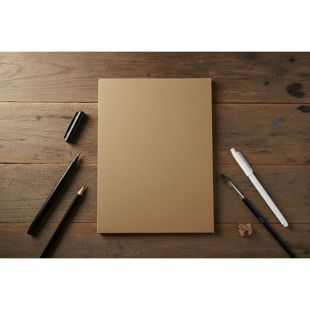 Uncle Paul Brown‎ Kraft Cardstock Heavyweight 250gsm 8.5x11 25 Sheets UAP13KP